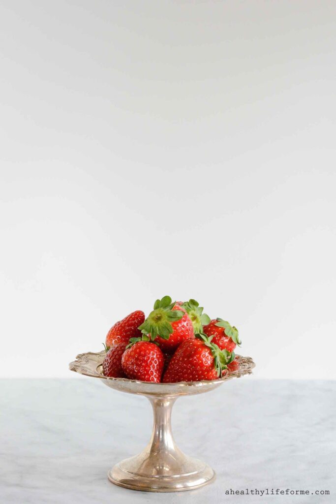 Gluten Free Strawberry Muffin Recipe that is grain free, dairy free, paleo, delicious and moist | ahealthylifeforme.com