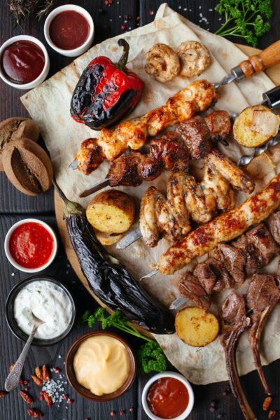 Grilled lean proteins are a great way to build your muscular skeletal system